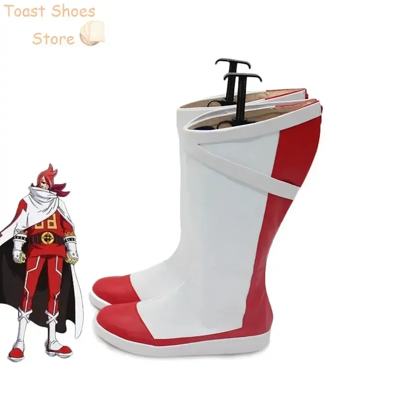 

ff34XT8Vinsmoke Ichiji PU Leather Shoes Halloween Carnival Boots Cosplay Costume Prop@XT6！
