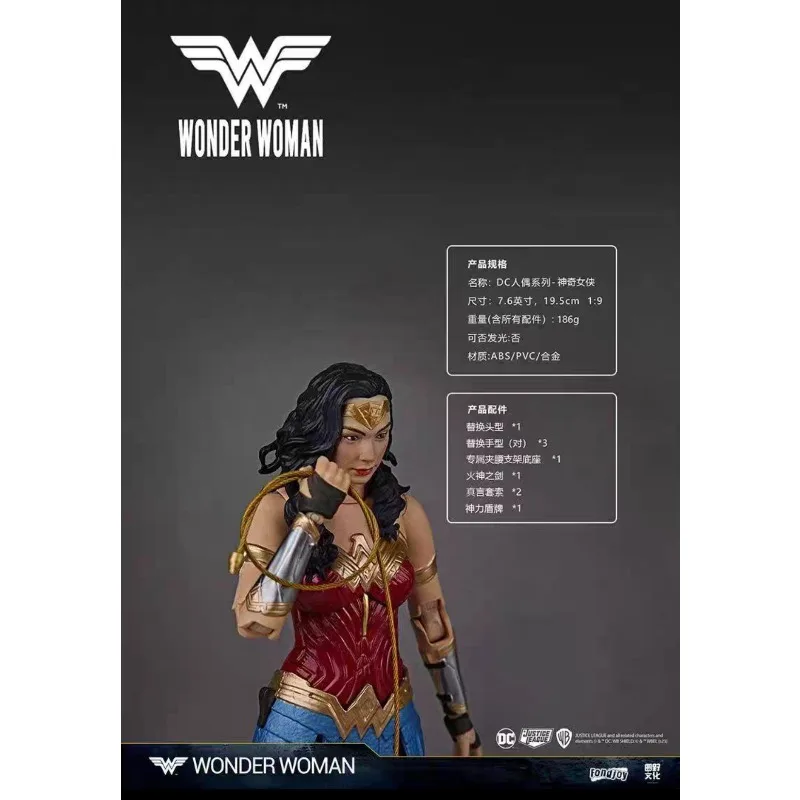 New Original FondJoy DC WONDER WOMAN Action Figure Collection Toys Model view 5