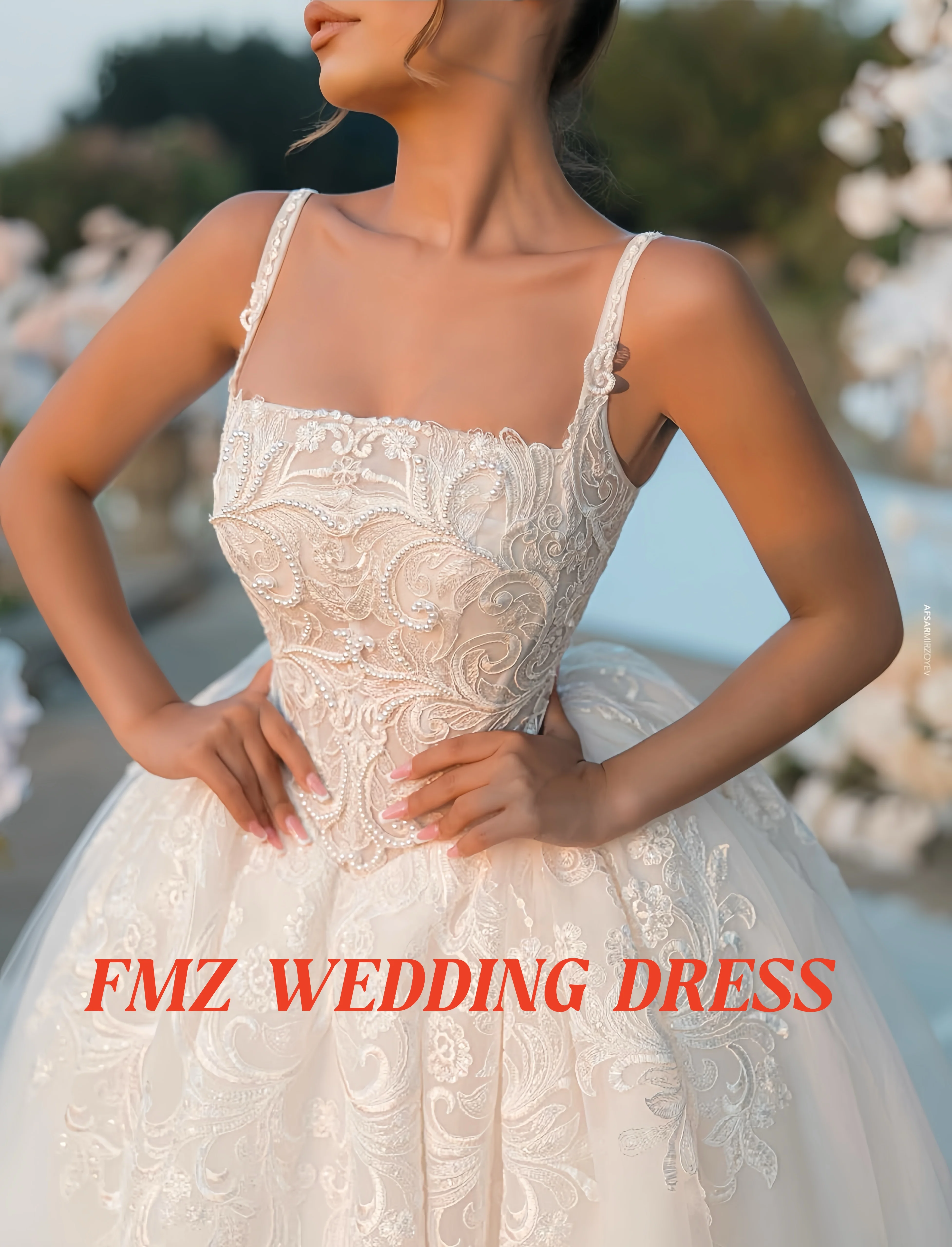 Customzied strapless sleeveless Ball Gown elegant wedding dress vestidos de novia amanda novias amanda novias official