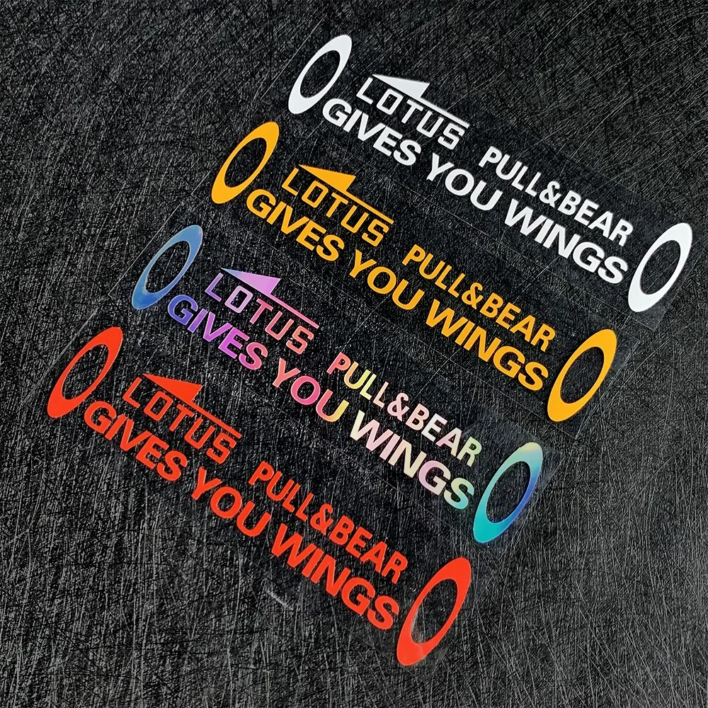 أعطك أجنحة خوذة سباق الدراجات النارية ملصقات عاكسة موتو الزجاج الأمامي الجانب الجسم اكسسوارات الديكور الشارات