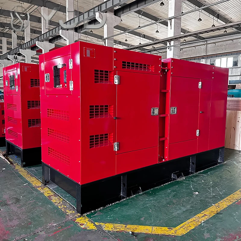 Hot Sale 250KVA Diesel Generator Set 50/60Hz Frequency Low Noise with AVR Regulator