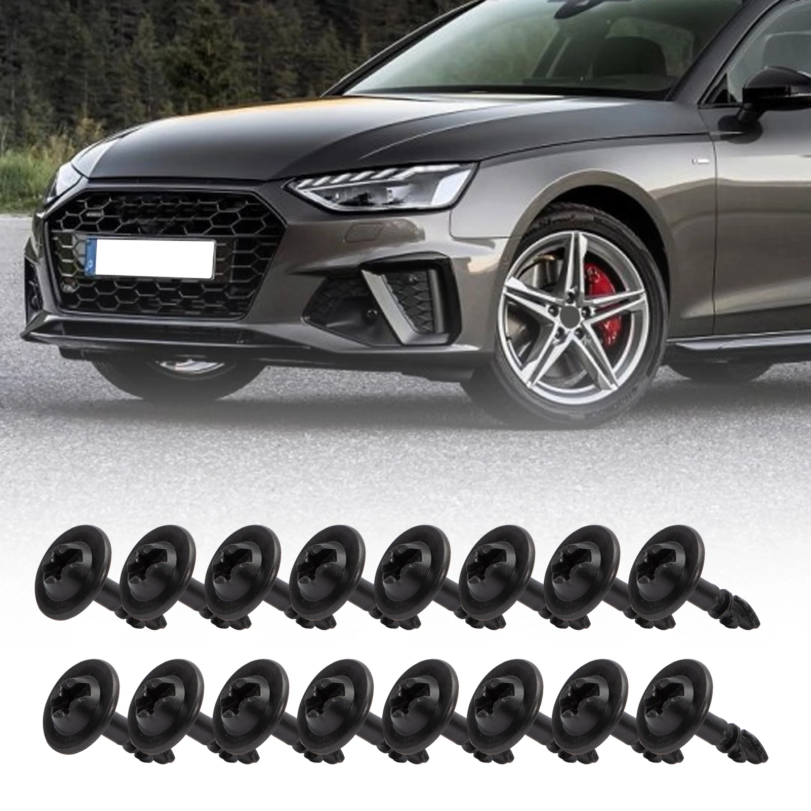 16 PCS For Audi A4/A4 Avant/A5/A5 Underbody Screws Replacement 8K0805121 51718212148 Cabriolet/A6/A6 Avant/A7 Sportback/Q3/Q5 view 4