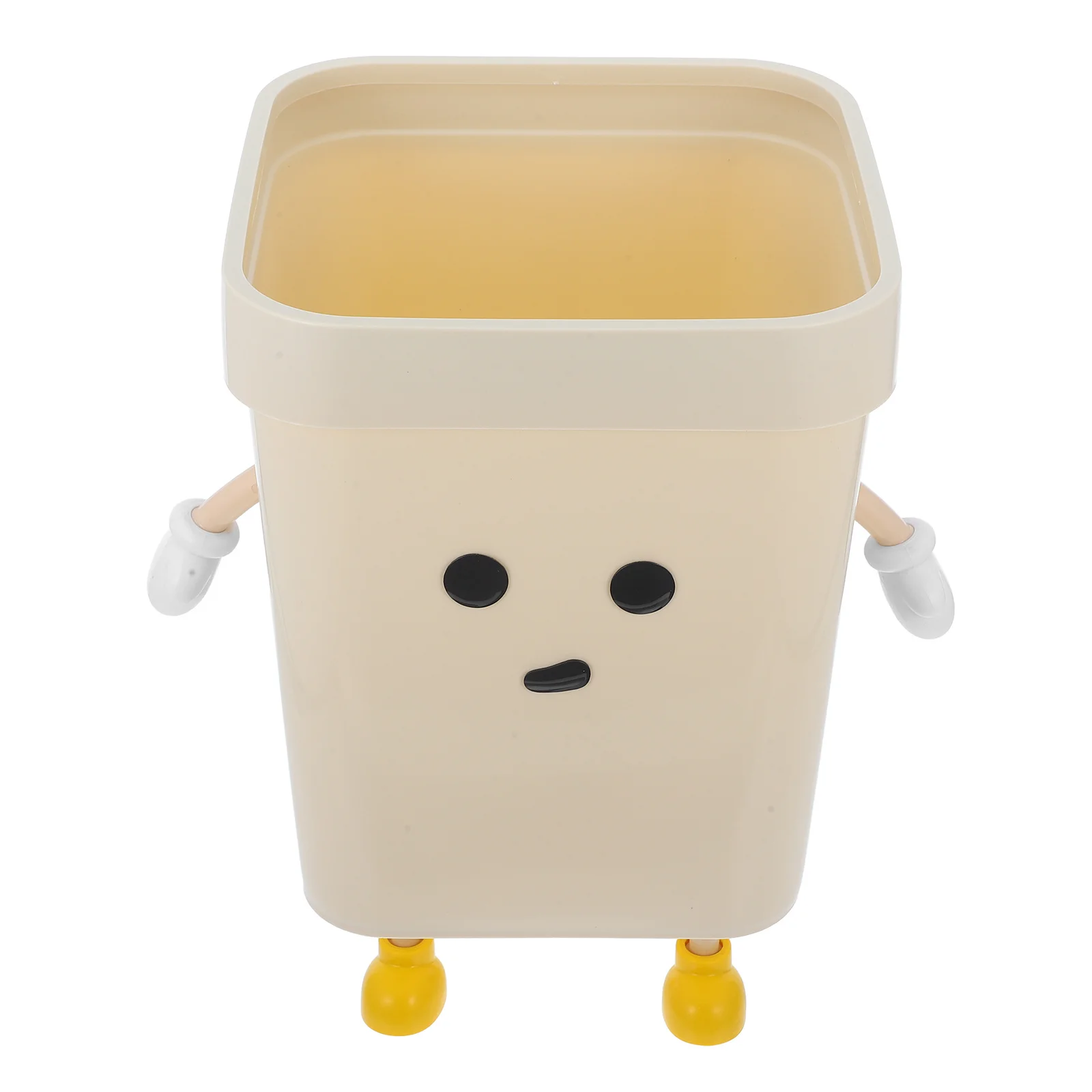 

Large Plastic Trash Can Thickened Wastebasket For Bedroom Bathroom Office Home Use Garbage Container Storage Basket