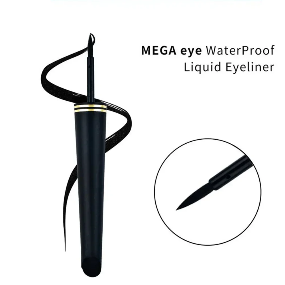 Liquid Eyeliner Natural Smooth Black Eye Liner Pencil Lasting Waterproof Quick Dry Non-Smudging Eye Durable Makeup Cosmetics