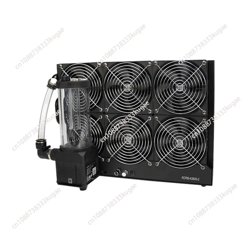 

FC700-A360S-2 water-cooled external radiator computer water-cooled DIY car server speed regulation