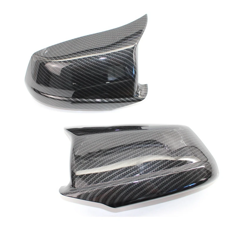 3Pairs Carbon Fiber Mirror Covers Fit For Bmw 5 Series F10/F11/F18 Pre-Lci 11-13 Mirror Caps Replacement Mirror Caps