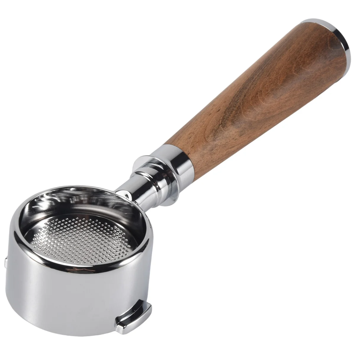 販売 51mm ポルタフィルター デロンギ ECP3420/EC155/BCO430/EC260 用、51mm 底なしポルタフィルター 2 耳ハンドル交換部品