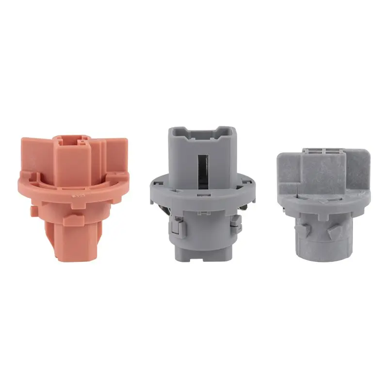 Brake Light Socket Reversing Light Socket Bulb Base Tail Light Socket 3Pcs For Toyota Land Cruiser Prado LC120 2003- 2009-A54R