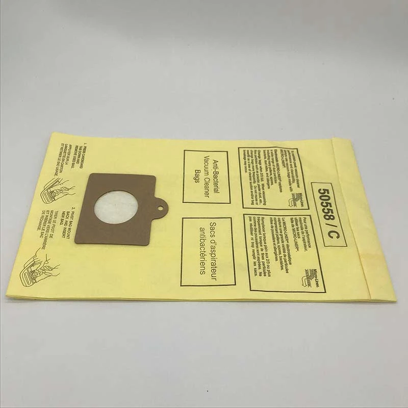 9Pcs Dust Bags For Kenmore Canister Type C Or Q 5055, 50558, 50557 And Panasonic Type C-5