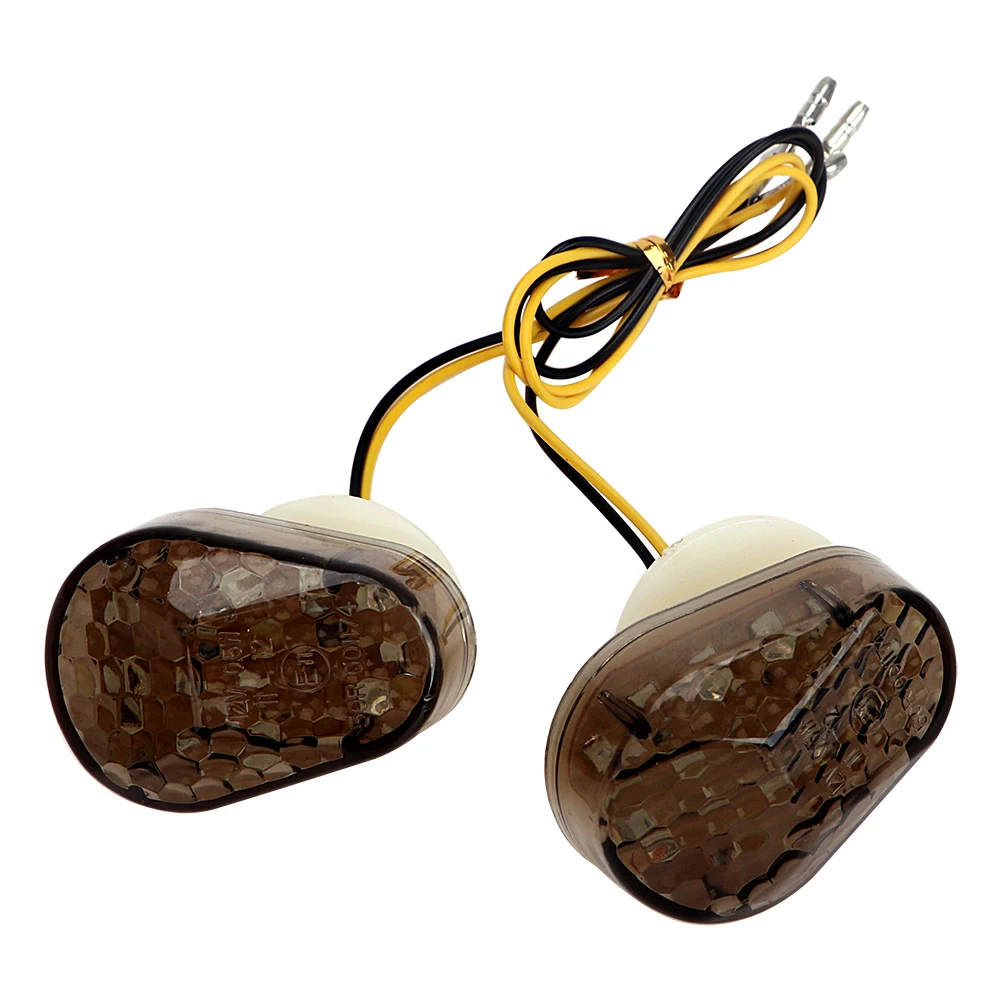 Указатели поворота Янтарные фонари для Kawasaki, 2 шт./компл., индикаторные лампы, освещение мотоцикла