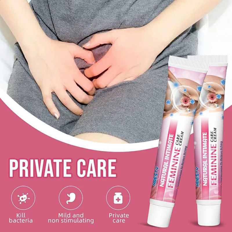 1 pz 20g Gel ginecologico femminile donna parti intime crema Anti-prurito trattamento vaginite unguento erbe crema antibatterica