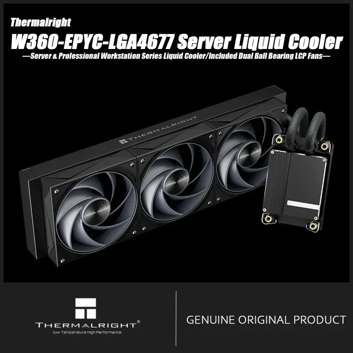 

Thermalright W360-XEON-LGA4677/LGA4189 CPU LIQUID COOLER Workstation/Professional All-In-One CPU LIQUID COOLER