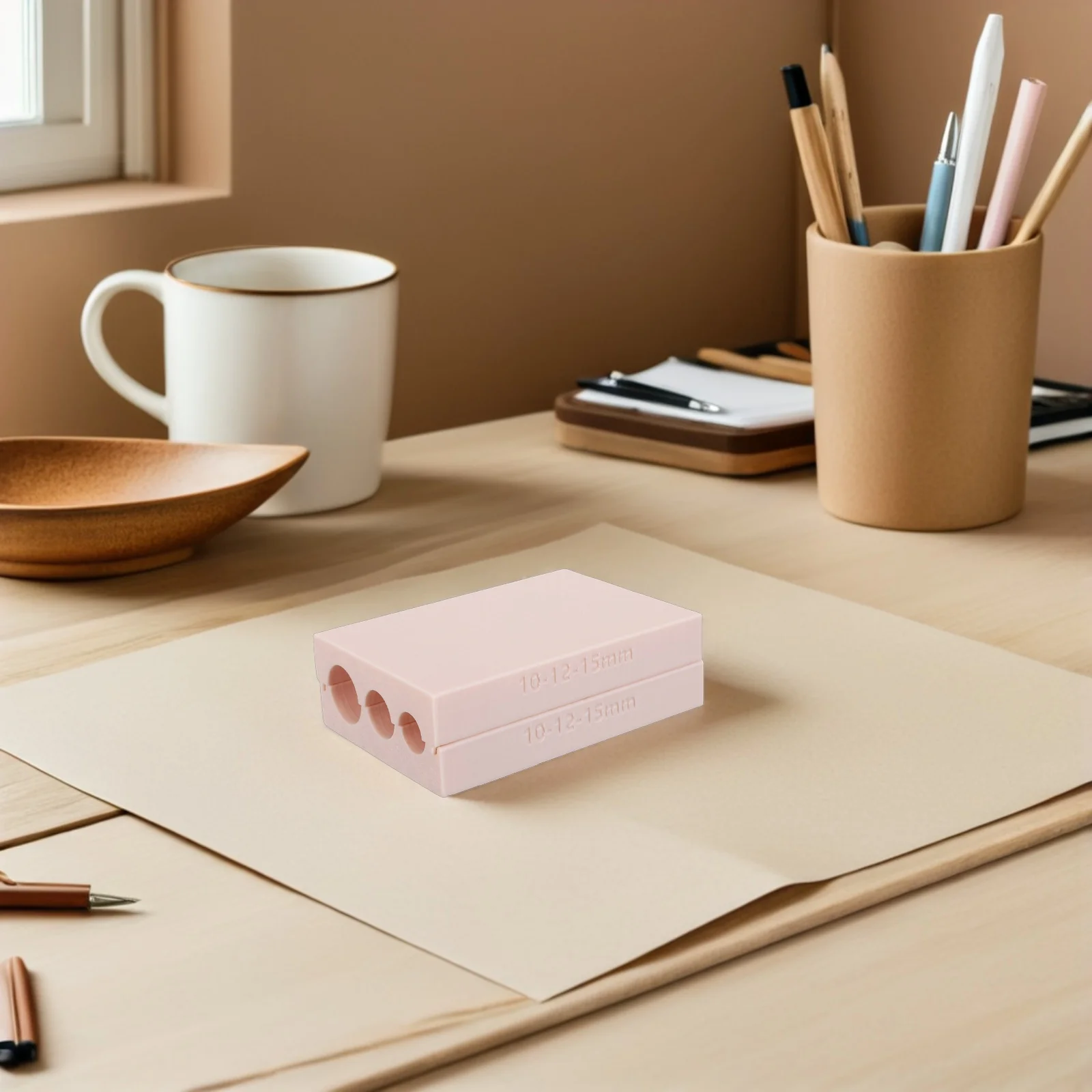 

2pcs Bead Roller Maker Tool 4Mm 6Mm 8Mm Round Bead Crafting For Polymer Clay Jewelry Diy Accessories Molds Pottery Tools For