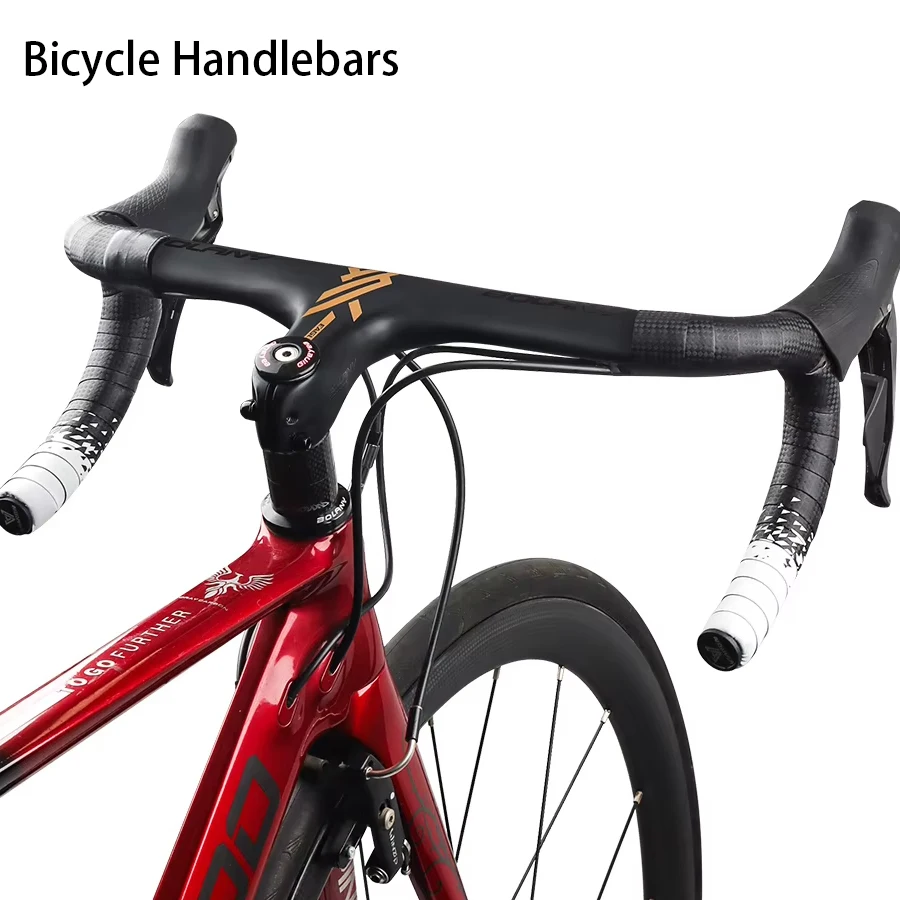 Integrated Bicycle Handlebars for Racing Road Bike and MTB, Aluminum Alloy Drop Bar, Custom