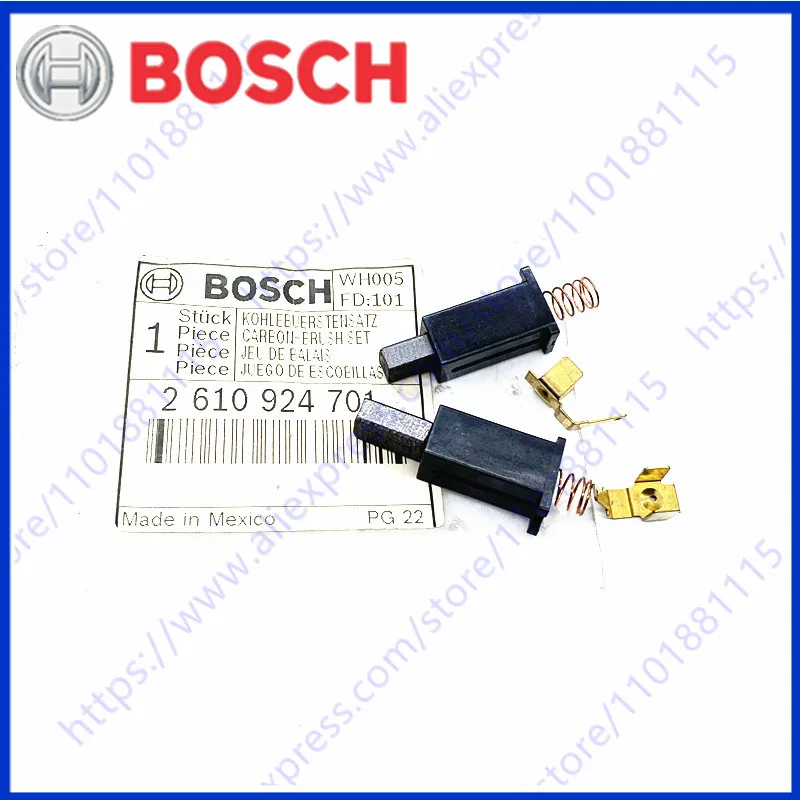 

Carbon-Brush Set 2610924701 for BOSCH GSS140ABareTool23 1297DSH.SANDE GSS140 GSS140A GSS140ABareTool22 GSS140ABareTool24