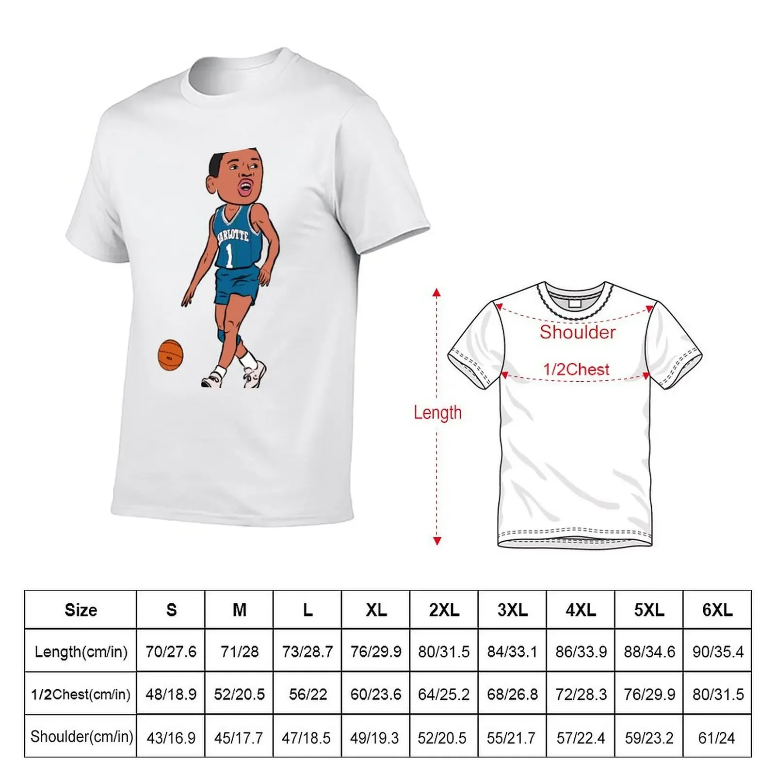 Muggsy Bogues T-Shirt graphics custom t shirt for a boy oversized t shirt mens t shirt graphic