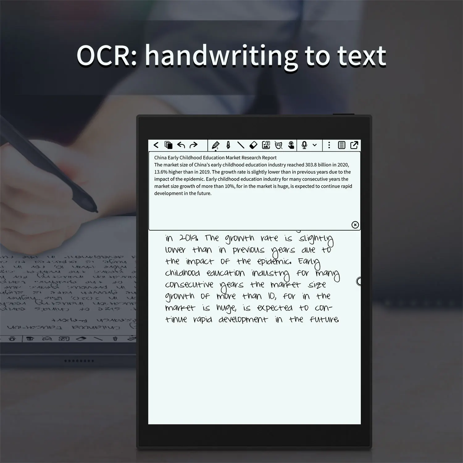 قارئ الكتب الإلكترونية مع Stylus Tablette Android 10.1 بوصة قارئات الكتب الإلكترونية قارئ الكتب 32 جيجابايت تابلت Android Eink