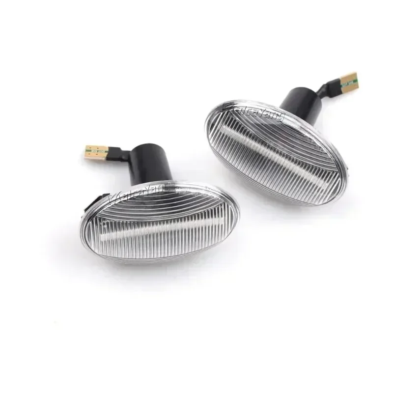 For LED Side Indicator Mini Cooper R56  06-13 Uiz For Repeater Light W/ Clear Lens ANGRONG Amber