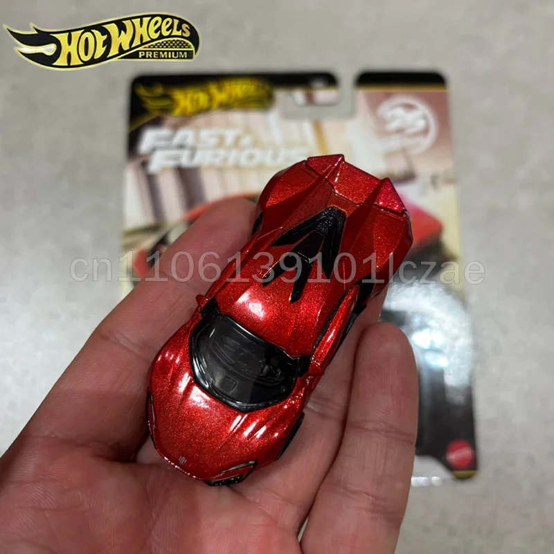 Hot Wheels 1:64 Premium Fast & Furious 25th Anniversary W Motors Lykan Hypersport Diecast نموذج سيارة لعبة سيارة قابلة للجمع هدية