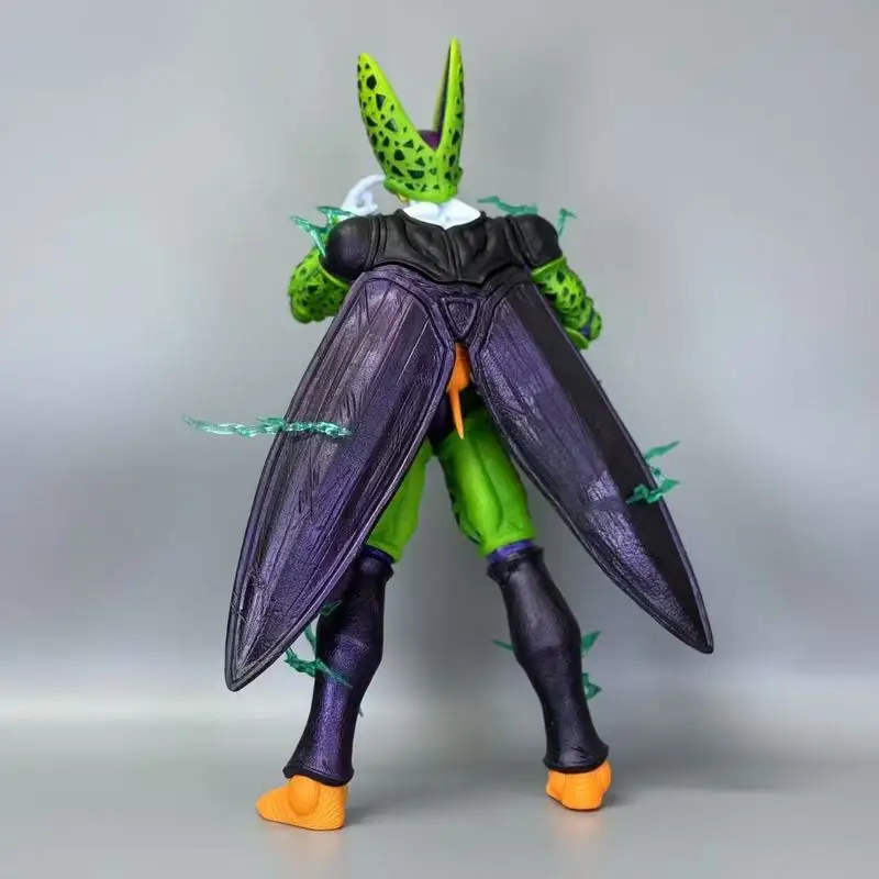 Dragon Ball Z Cell Stance Figura da collezione Modello anime Statua Display in scatola Articolo Prezzo all'ingrosso Action Figure da collezione