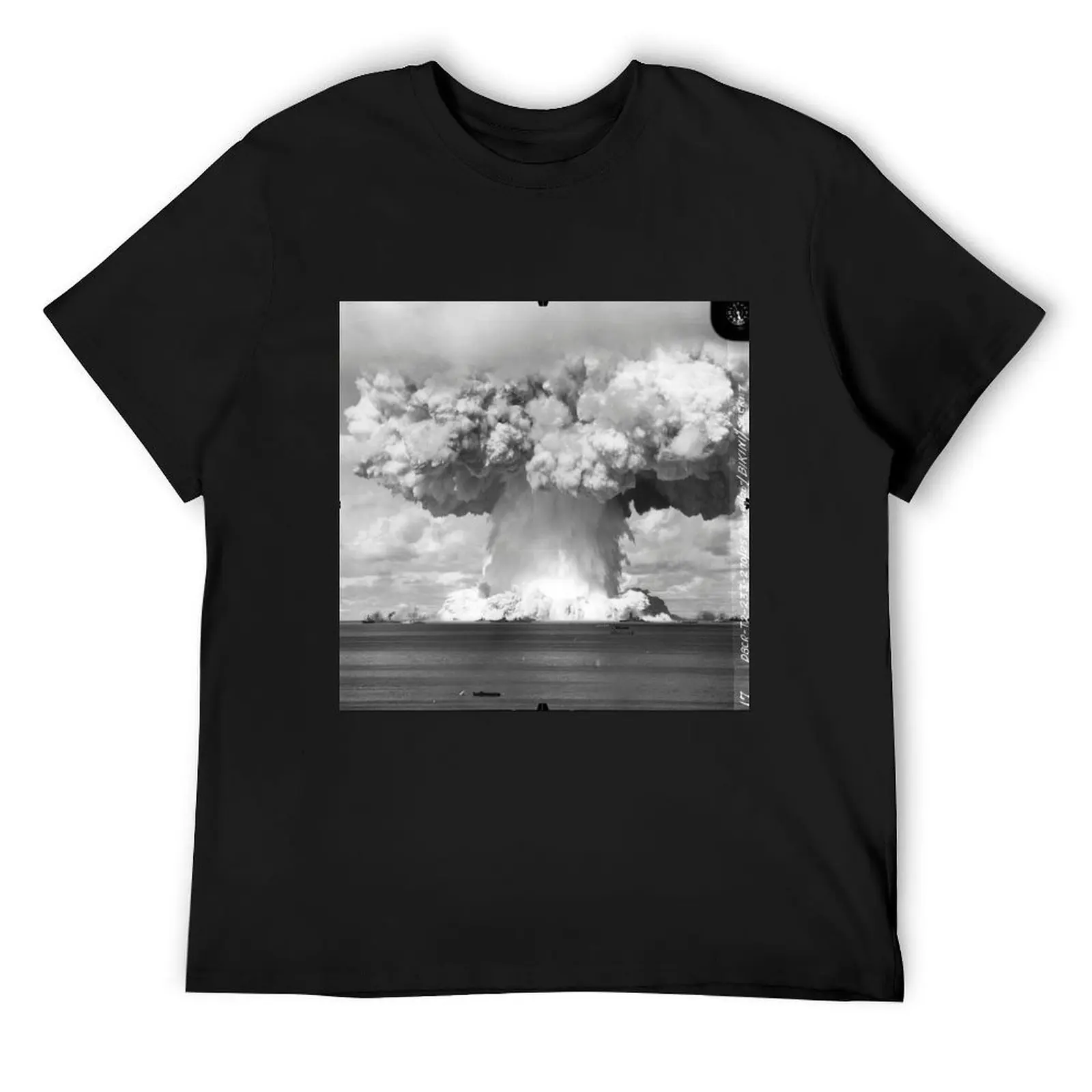 Baker Test atomic explosion Operation Crossroads (July 25 1946) T-Shirt graphics sweat street wear plain shirts men graphic