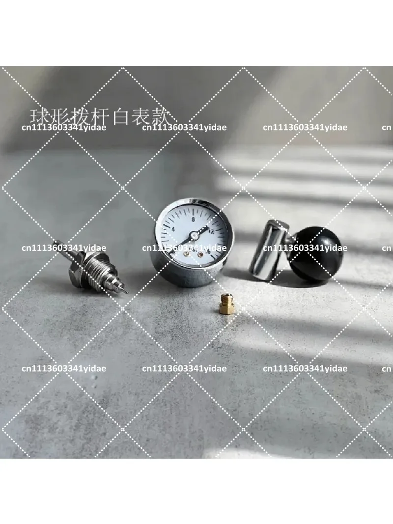 E61 Group Head Coffee Machine Modification Kit Needle Valve Flow Restriction Lever Pressure Gauge