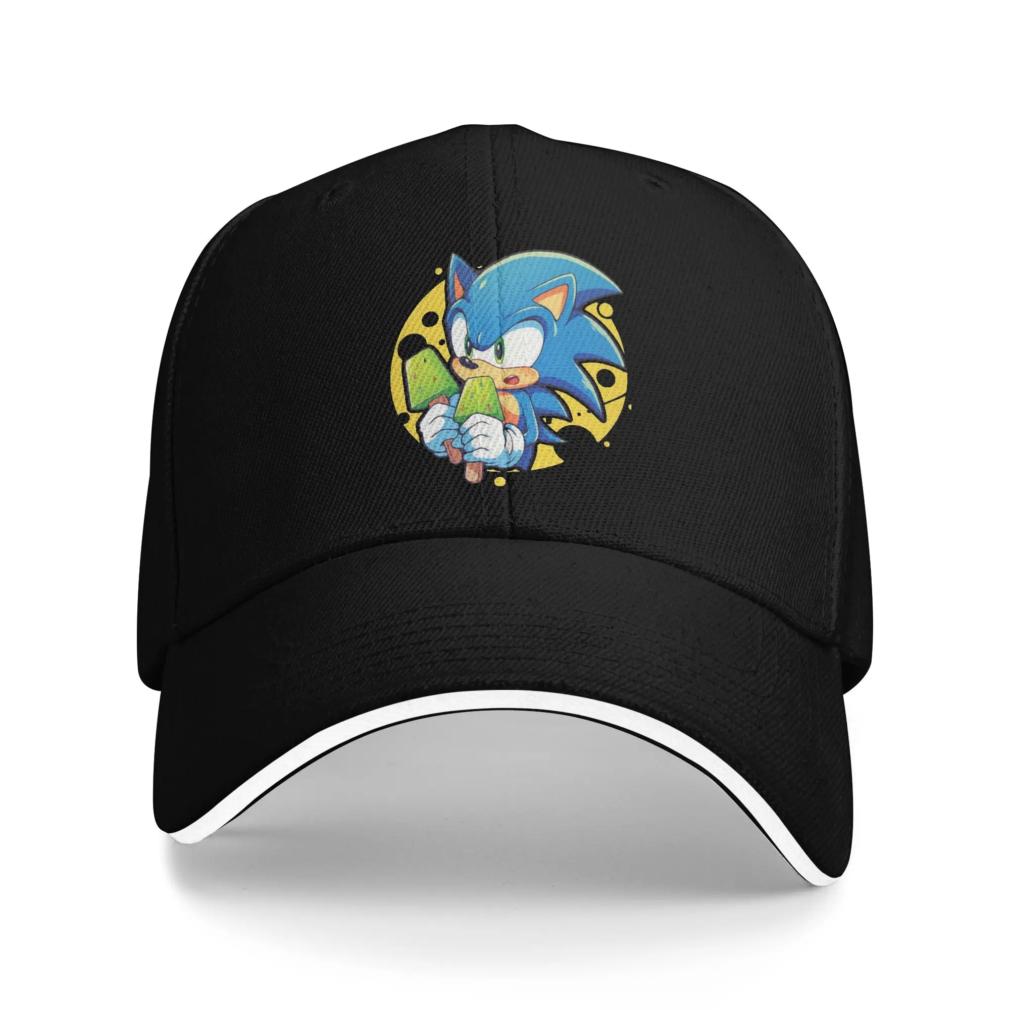 Men's Women's  Shadow The Hedgehogs Outdoor Hat  Sun Cap New Baseball Cap Golf Hats