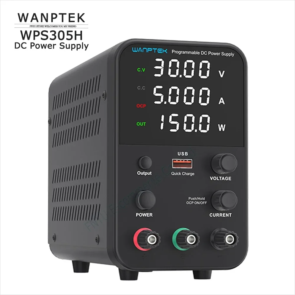 Dc Power Supply WANPTEK WPS305H WPS3010H WPS605H WPS1203H WPS1602H LED 4 Bit Digital Display For Mobile Phone Computer Repair