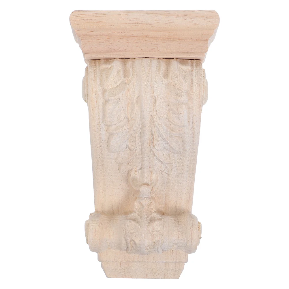 

Wooden Corbels For Shelves Fireplace Mantel Classic European Style Carved Wood Unpainted Decorative Wall Mounted Corbel |