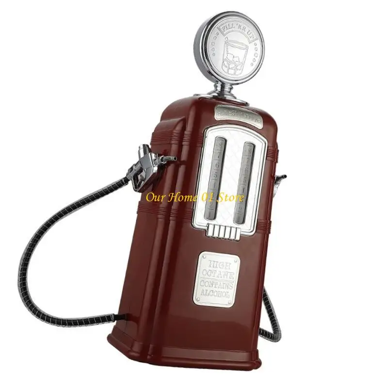 M4YC Large Capacity Double Guns Whiskeys Distributor Innovative Double Pistols Drink Pourer for Vintage Themed Bar and Event