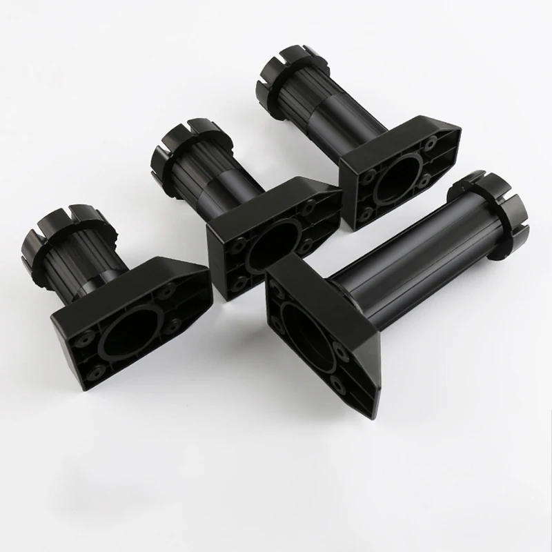 1pcs Adjustable Height Cupboard Foot Cabinet Leg for Kitchen Bathroom 6cm/8cm/10cm/12cm/15cm Plinth Feet Kitchen Cabinet