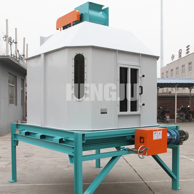 Mesin Pendingin Pakan Ternak Aliran Berlawanan Mesin Pendingin Pelet Biomassa