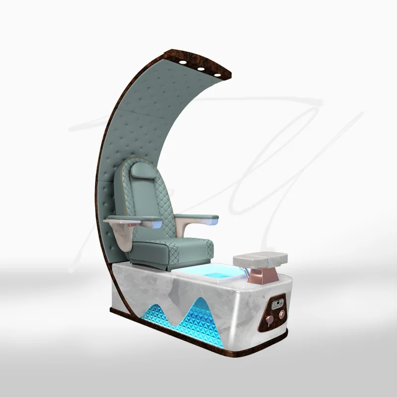 كرسي باديكير حمام القدم سبا أريكة الكهربائية تدليك القدم كرسي أريكة الأظافر