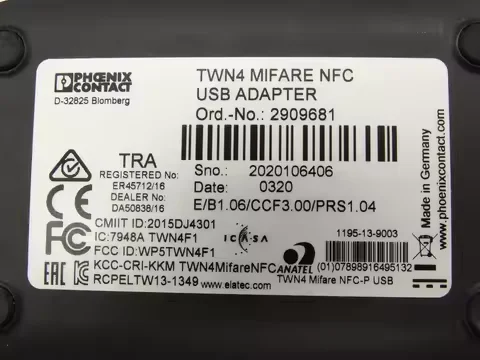 Twn4 mifare nfc usb adapter-programmier adapter 2909681