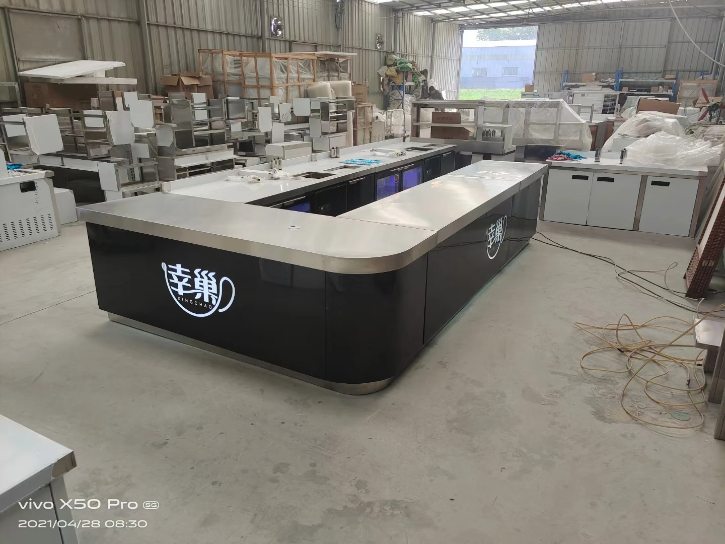 محطة نادل من الفولاذ المقاوم للصدأ عالية الجودة CE للبيع محطة نادل رائجة البيع مع خدمة التخصيص