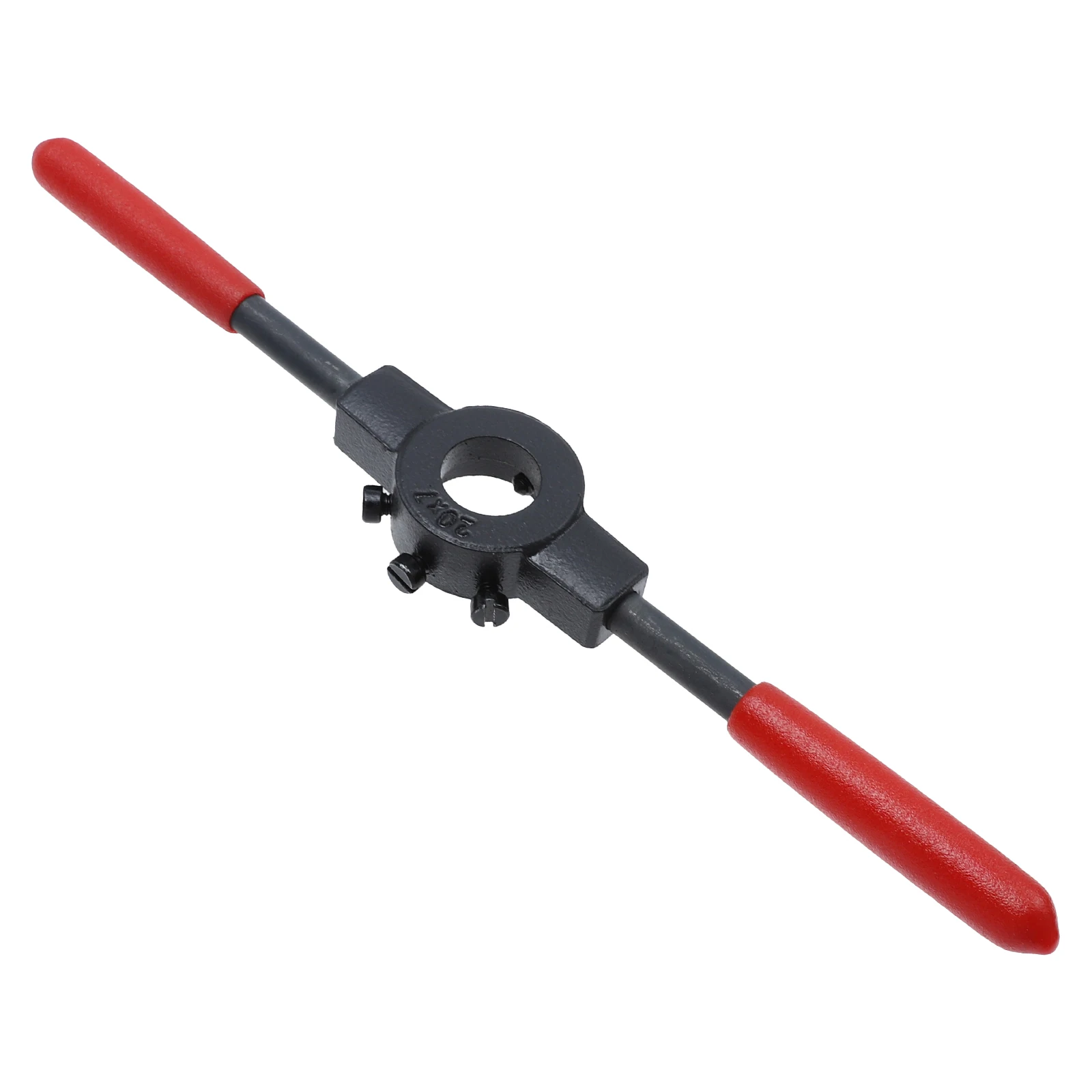 

1pc Manual Round Die Stock Wrench Threading Tool for Damaged Bolts Thread Repair Professional Steel Spanner Hand Tool Maker PVC