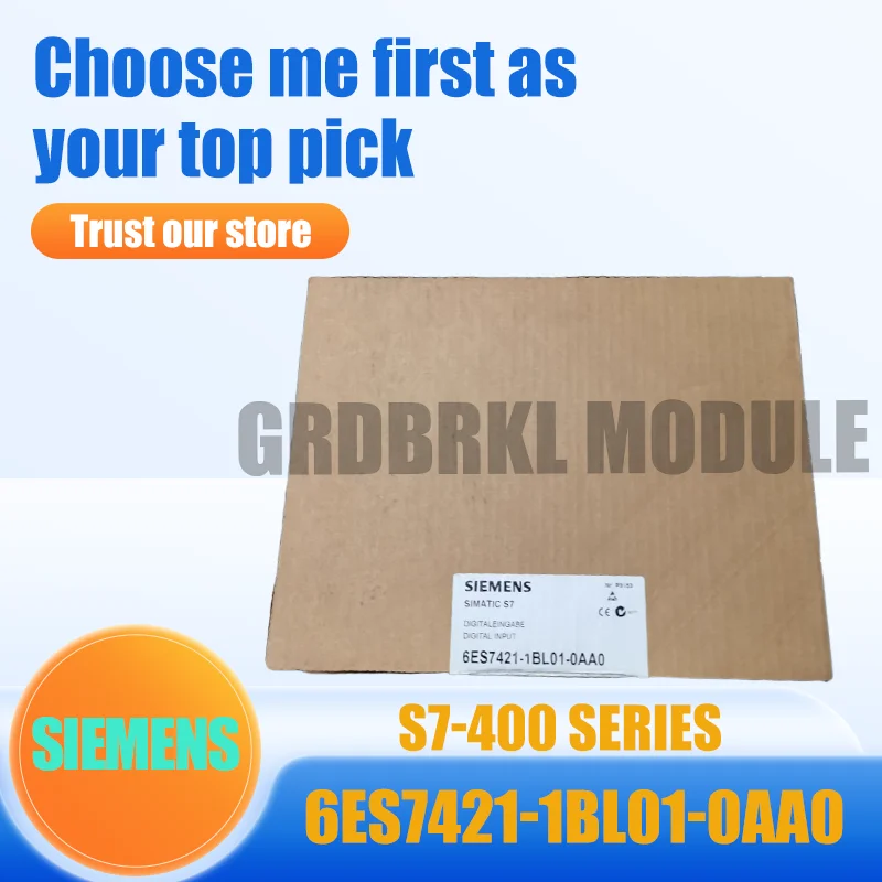 

Новый оригинальный цифровой модуль ввода SIEMENS 6ES7421-1BL01-0AA0 6ES7 421-1BL01-0AA0 SIMATIC S7-400