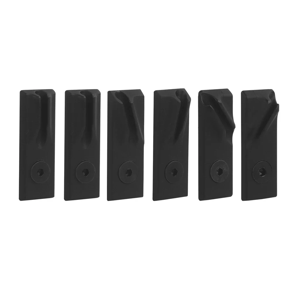 Ordinamento di cavi modulari a lisca di pesce con guida M-LOK per dispositivo di fissaggio per riporre accessori da caccia tattici