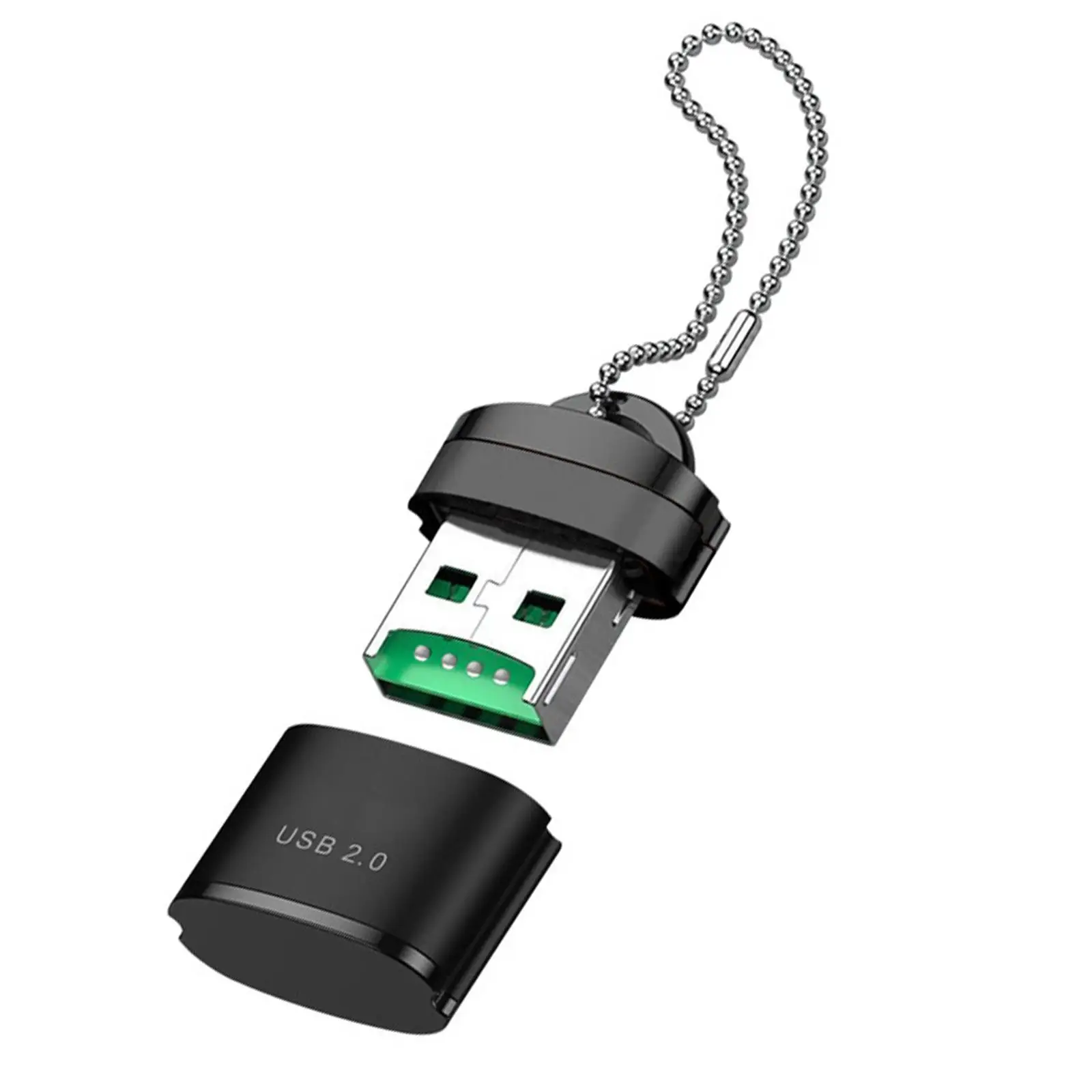 Mini lecteur de carte Micro Sd Tf, USB 2.0, téléphone portable, carte mémoire, adaptateur USB haute vitesse pour ordinateur portable, accessoires X0q4