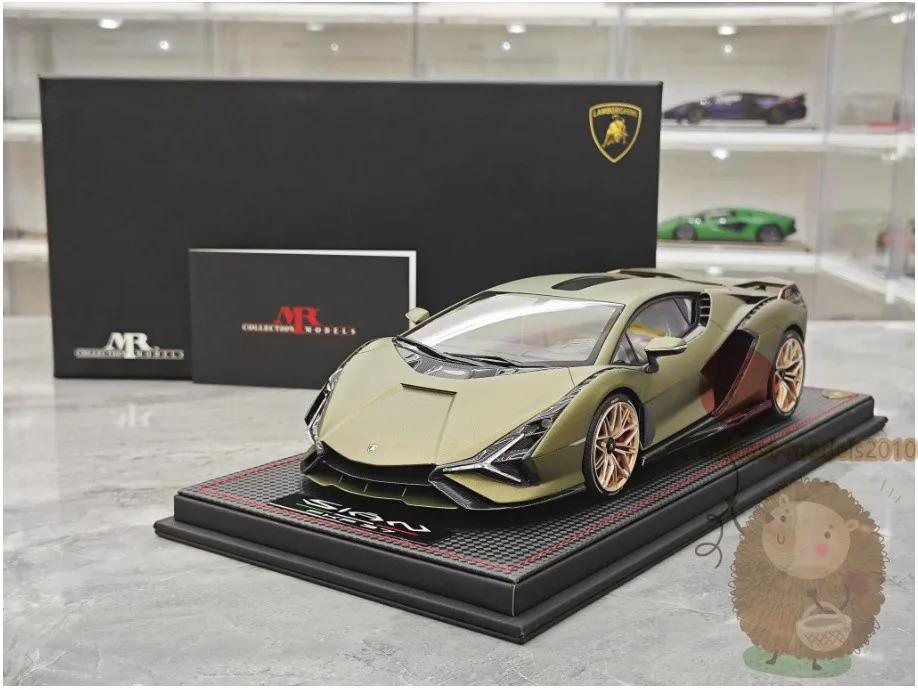 

Модель автомобиля Lamborghini Sian FKP 37 из лимитированной серии, масштаб 1:18, из смолы, для хобби, подарок для взрослых.