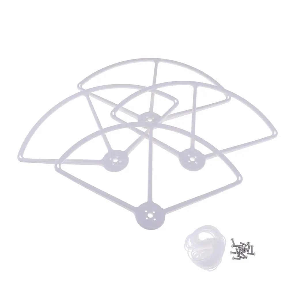 

RC Prop Protection Cover White Plastic Propeller Protective Ring for F450 F550 Quadcopter Parts Kit