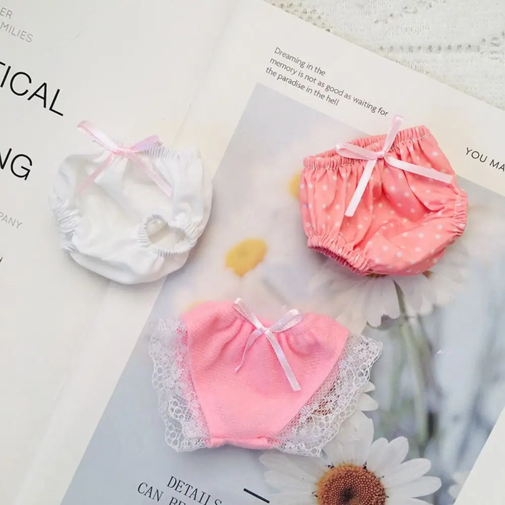 

Новая мультистильная модная одежда для кукол, хлопковые трусики для кукол, кружевное нижнее белье, хлопковые куклы 20 см/1/11 ob11 куклы/1/12bjd куклы