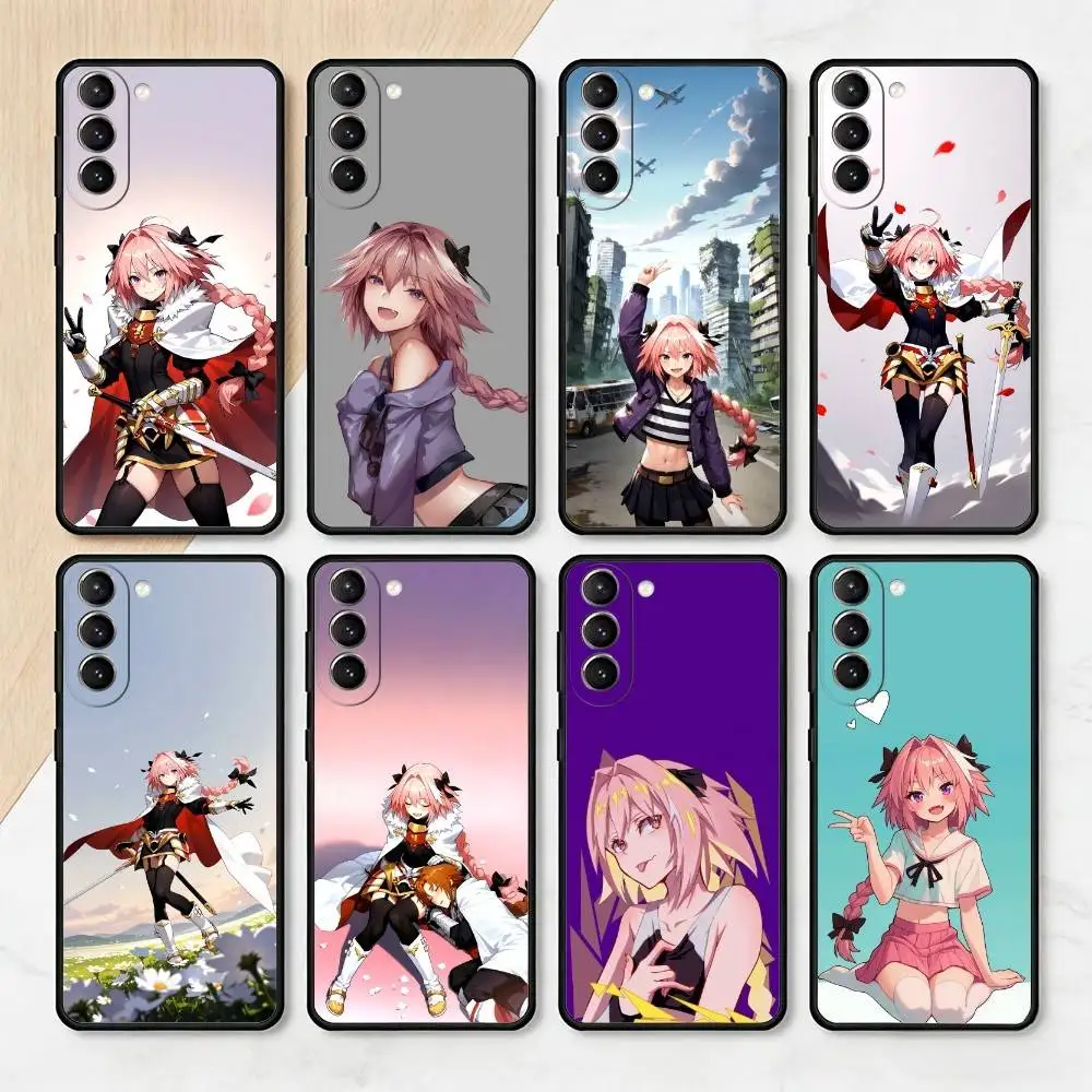 

F-Fate A-Apocrypha A-Astolfo Case for Samsung Galaxy S21 S25 FE S24 S23 Ultra S20 S9 S22 Plus S10 TPU Cover
