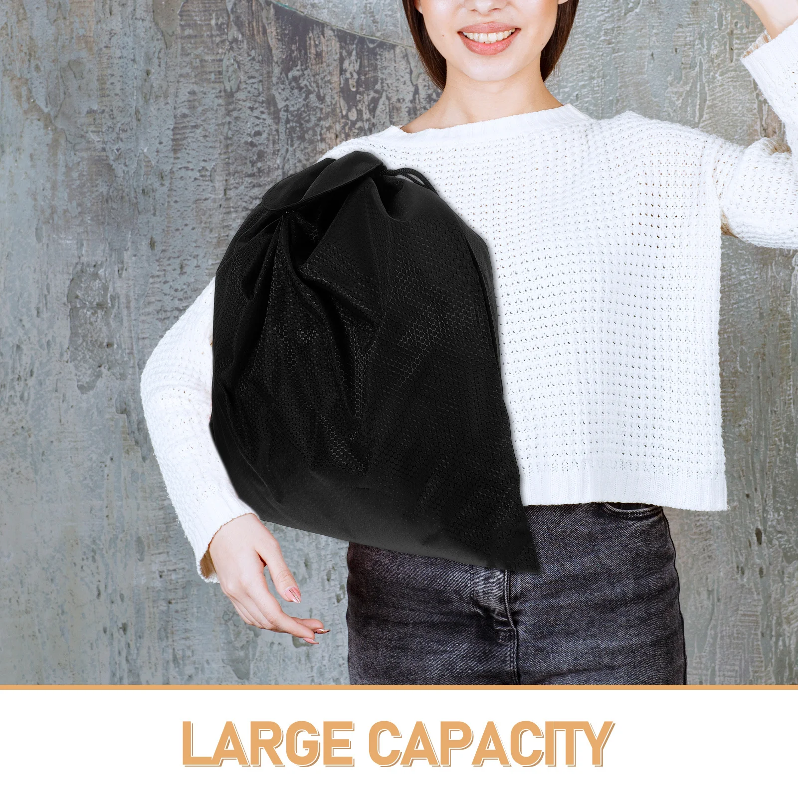 Bolsa de almacenamiento impermeable con cierre de cordón grueso para motocicleta, bicicleta eléctrica, protección para bicicleta de montaña