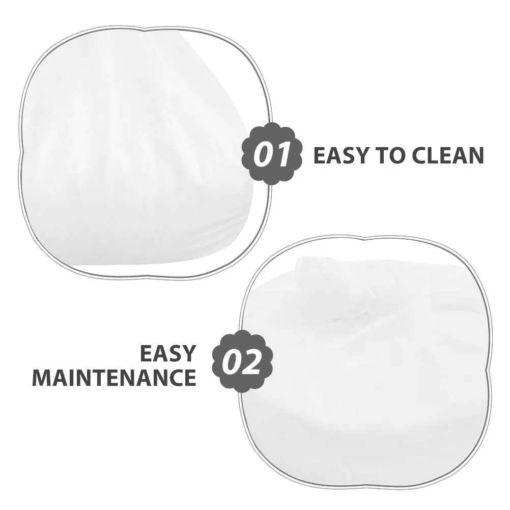 Lazy Sofa Inner Liner Breathable Bean Bag Sleeve Replacement Easy Clean Machine Washable Home Office Outdoor Bean Bag Cover view 4
