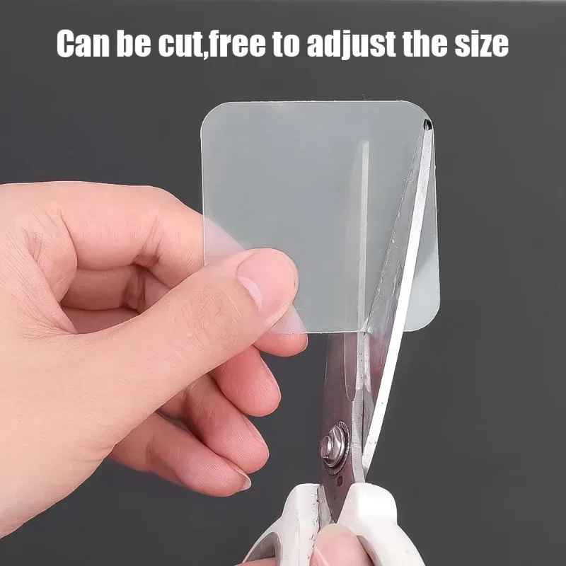 50PCS Reusable Ultra-Strong Double Sided Adhesive Tape Nano Transparent Wall Stickers Water Proof Household Products Adhesives