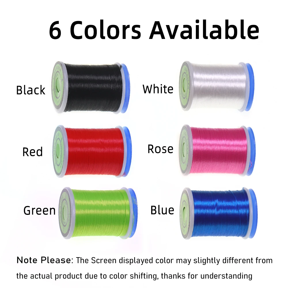 1Spool/3Spools 140D GSP Fly Tying Thread Strong Fly Fishing Binding Line for Saltwater Streamer Pike Bass Flies Jig Hook Lure
