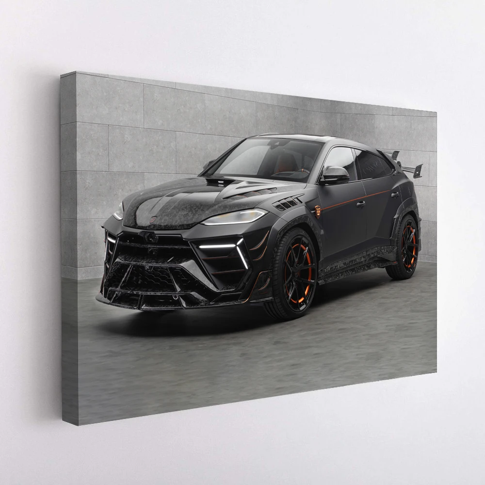 

Современная картина для декора дома: постер с суперкаром Lamborghini Urus Performante, настенное искусство, холст для интерьера с рамкой для самостоятельной сборки