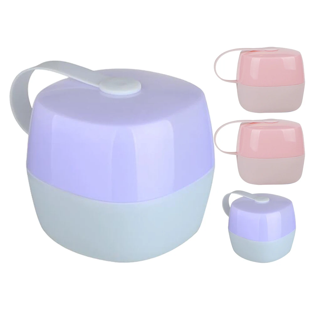 

4 Pcs Container Holder Baby Accessories Travel Pacifier Baby Accessories Holder Pacifier Organizer Travel Case