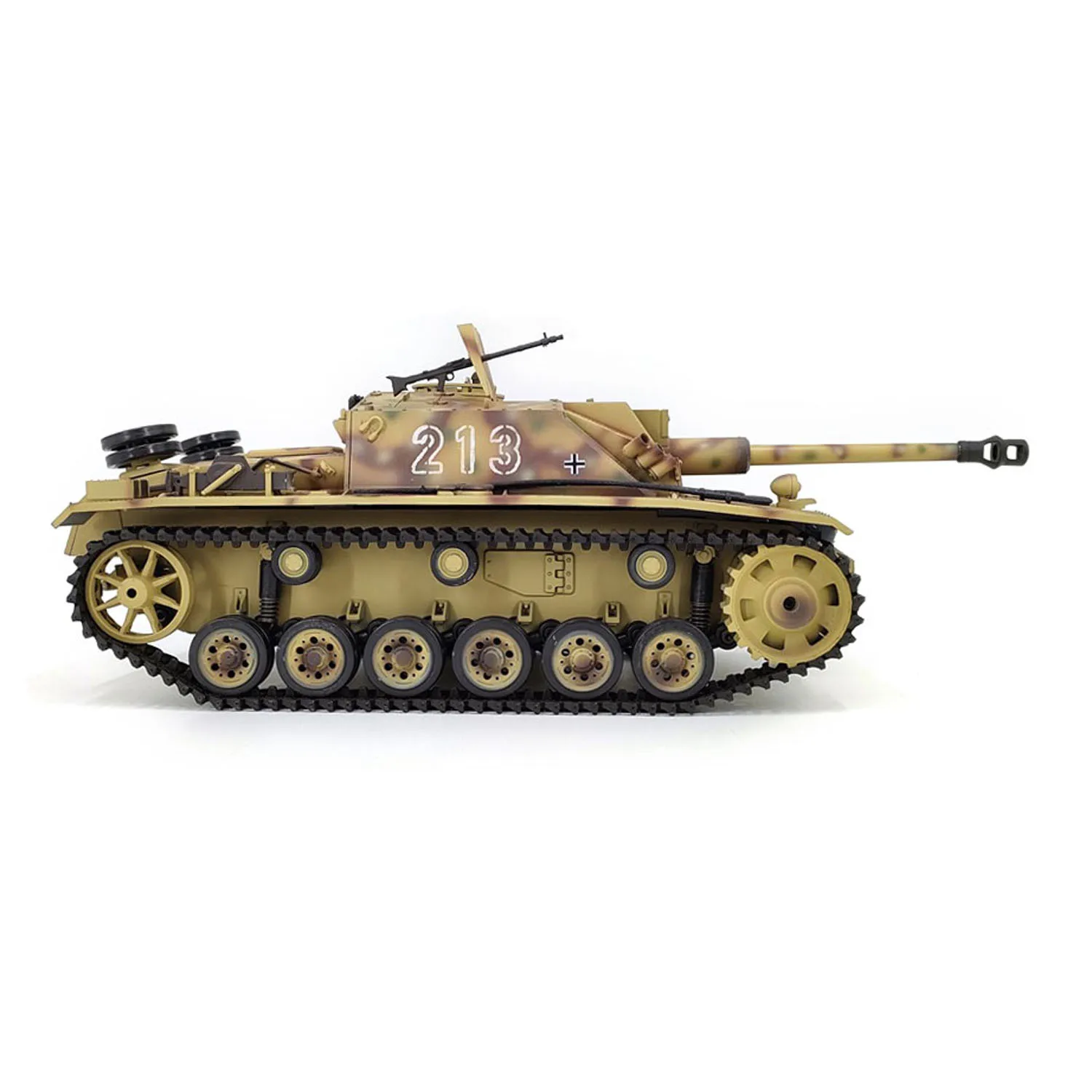 RTR Henglong 1/16 7.0 Carro Armato RC di Plastica Tedesco Stug III Modello Militare 3868 BB IR Cambio In Acciaio Radio 1800MAH Batteria Suono giocattoli